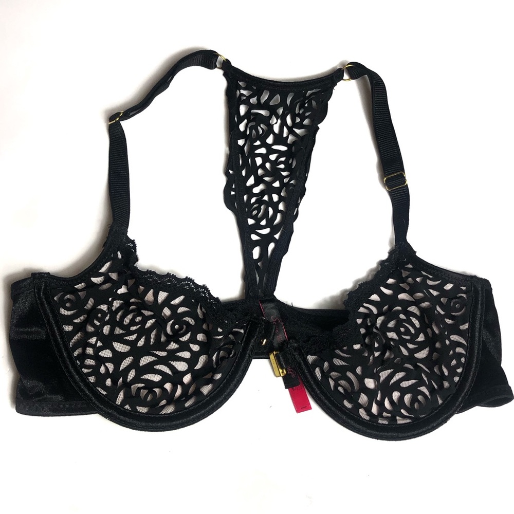 Seven Till midnight Black Rose Bra s/m